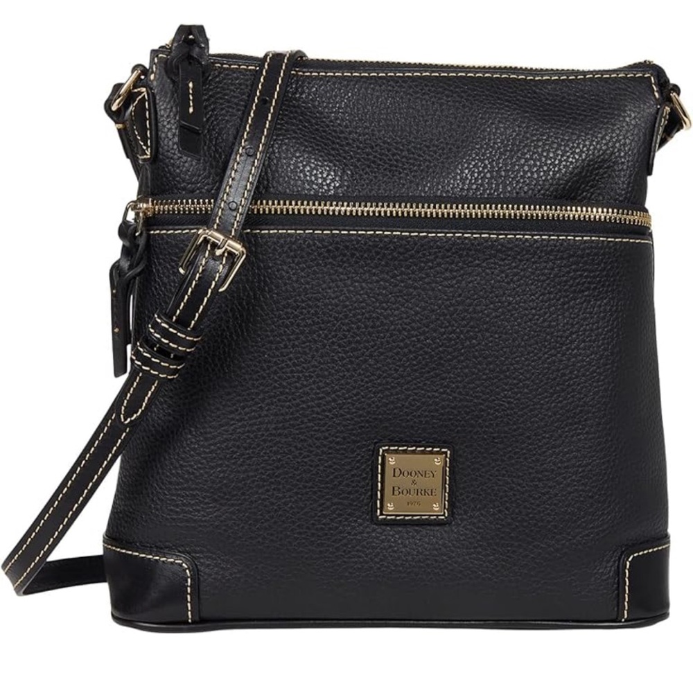 2 For The Price Of One!!!! Dooney & Bourke Black and Tan Crossbody Bags